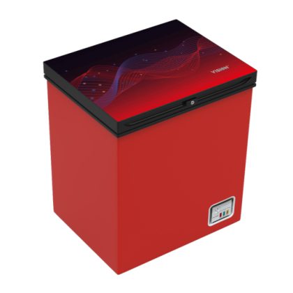 VSN GD Chest Freezer RE-150L Maple Leaf Red Wave